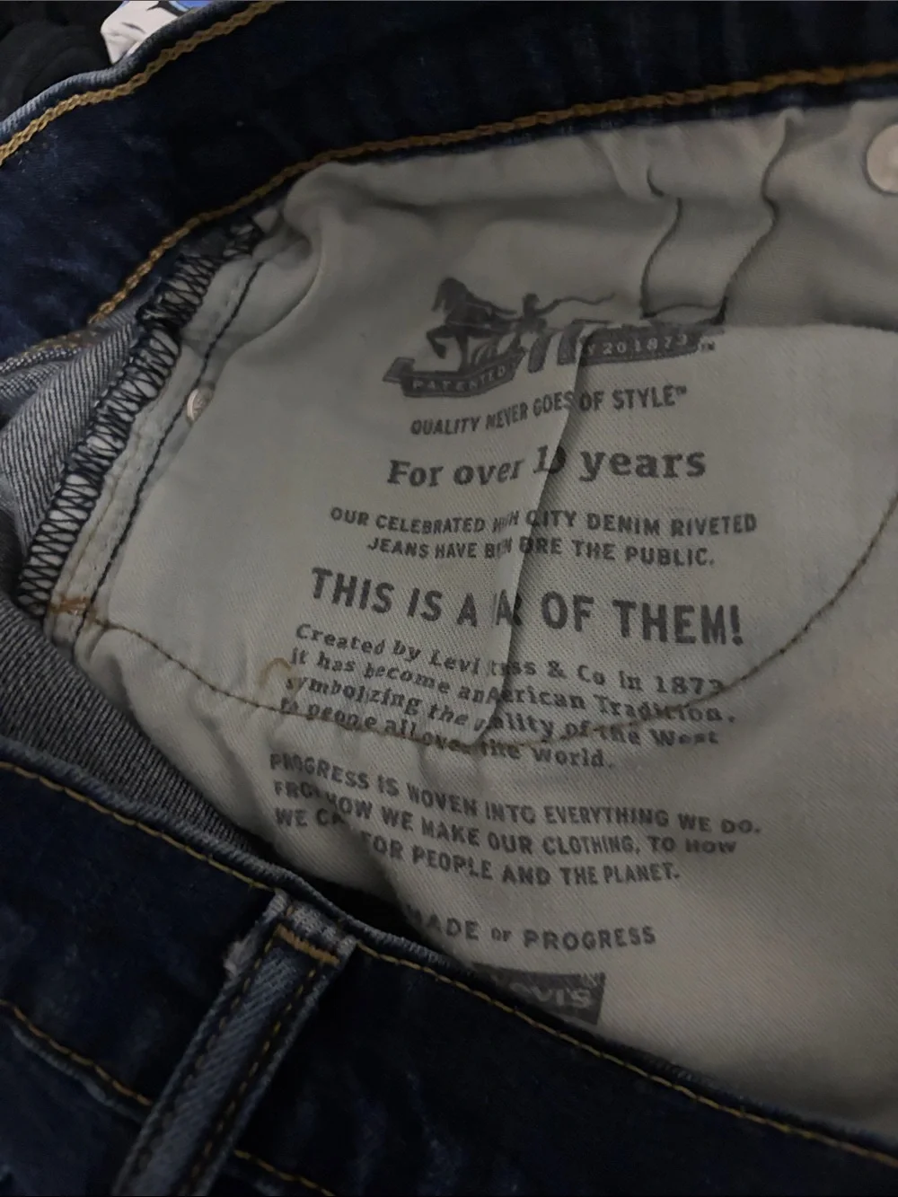 Levi's Men's Slim Straight Dark Indigo Jeans